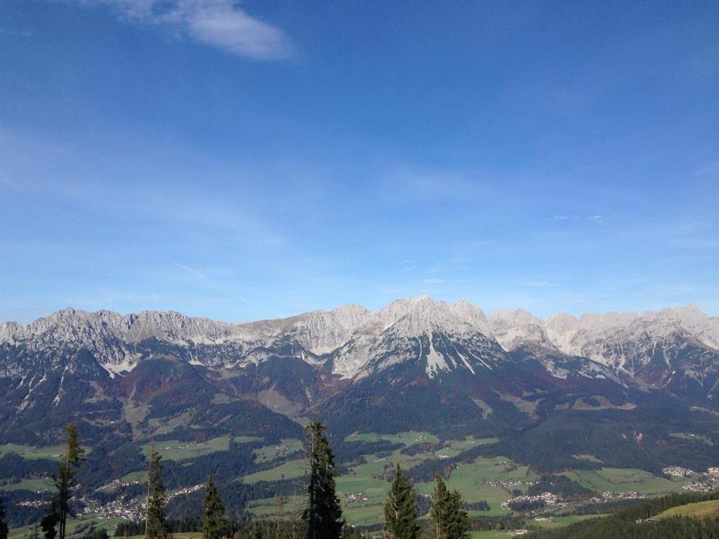 Ferienwohnung Kitzbichler Scheffau am Wilden Kaiser Buitenkant foto